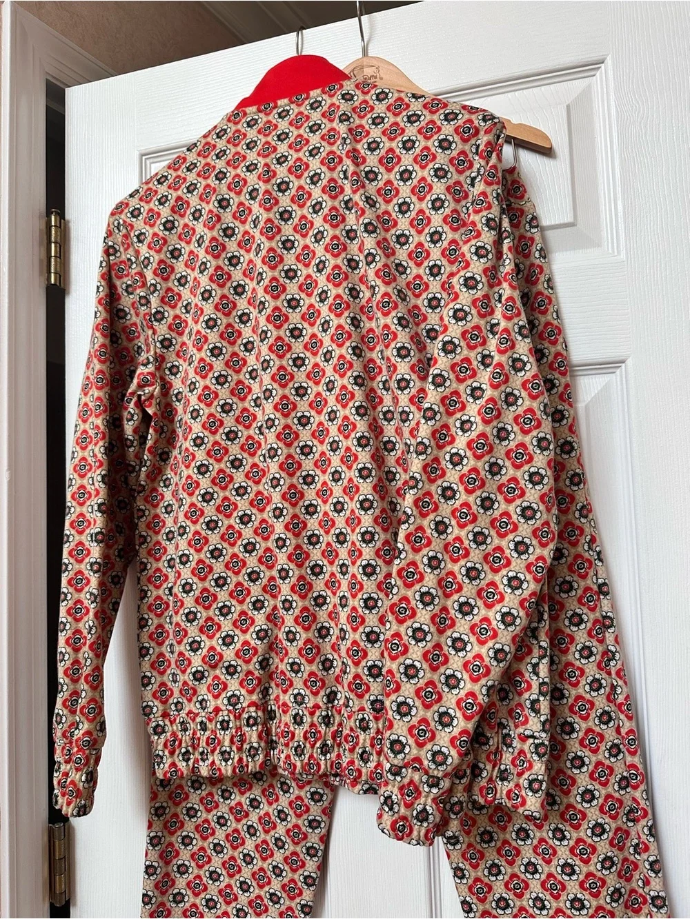 Men’s INC Floral Medallion Print Zip Ponte Track Jacket & Pant Suit